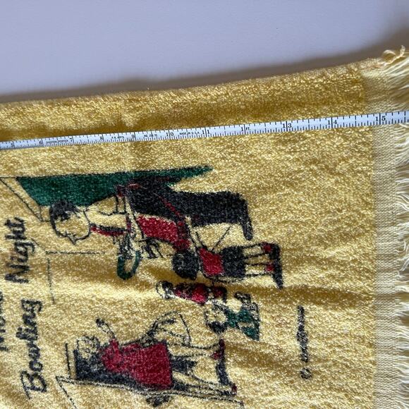 Mommy’s Bowling Night Towel: Vintage - Picture 7 of 8